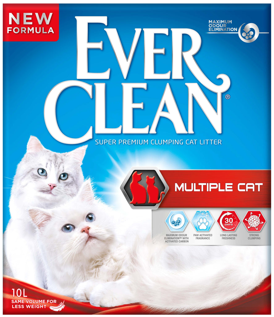 EVER CLEAN Multiple Cat Nisip pentru pisici 10L - Maxi-Pet.ro