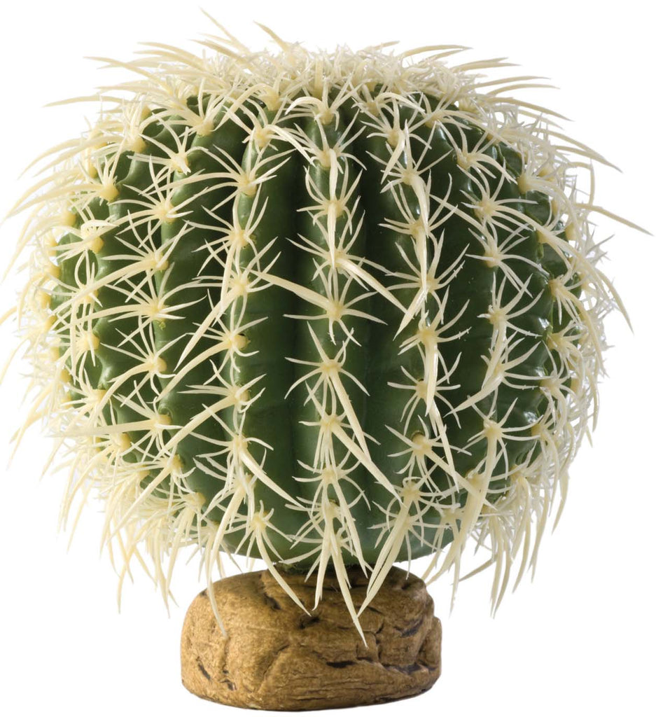 EXO TERRA Barrel Cactus, Plantă decorativă pentru terariu deşert, Mediu - Maxi-Pet.ro