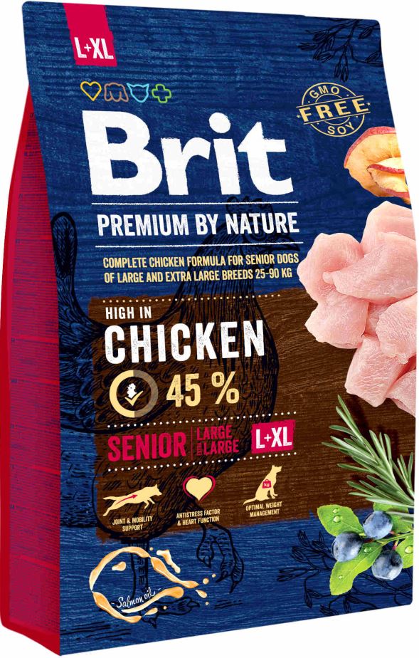 BRIT Premium by Nature SENIOR Large/Extra Large Breed