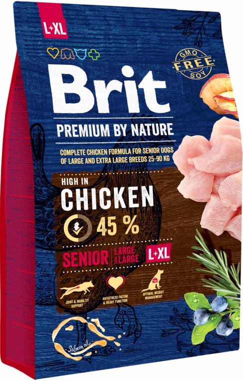 BRIT Premium by Nature SENIOR Large/Extra Large Breed 3kg