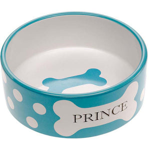 FERPLAST Bol ceramic pentru caini THEA, diametru exterior 16,3cm, 750ml