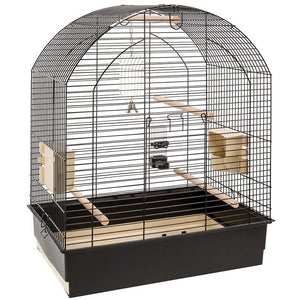 FERPLAST Colivie pentru pasari GRETA, gratii negre 69,5x44,5x84cm