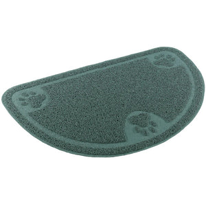 FERPLAST Covoras pentru pisici, cu imprimeu labute, 58x36x0,5cm