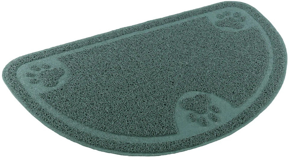 FERPLAST Covoras pentru pisici, cu imprimeu labute, 58x36x0,5cm