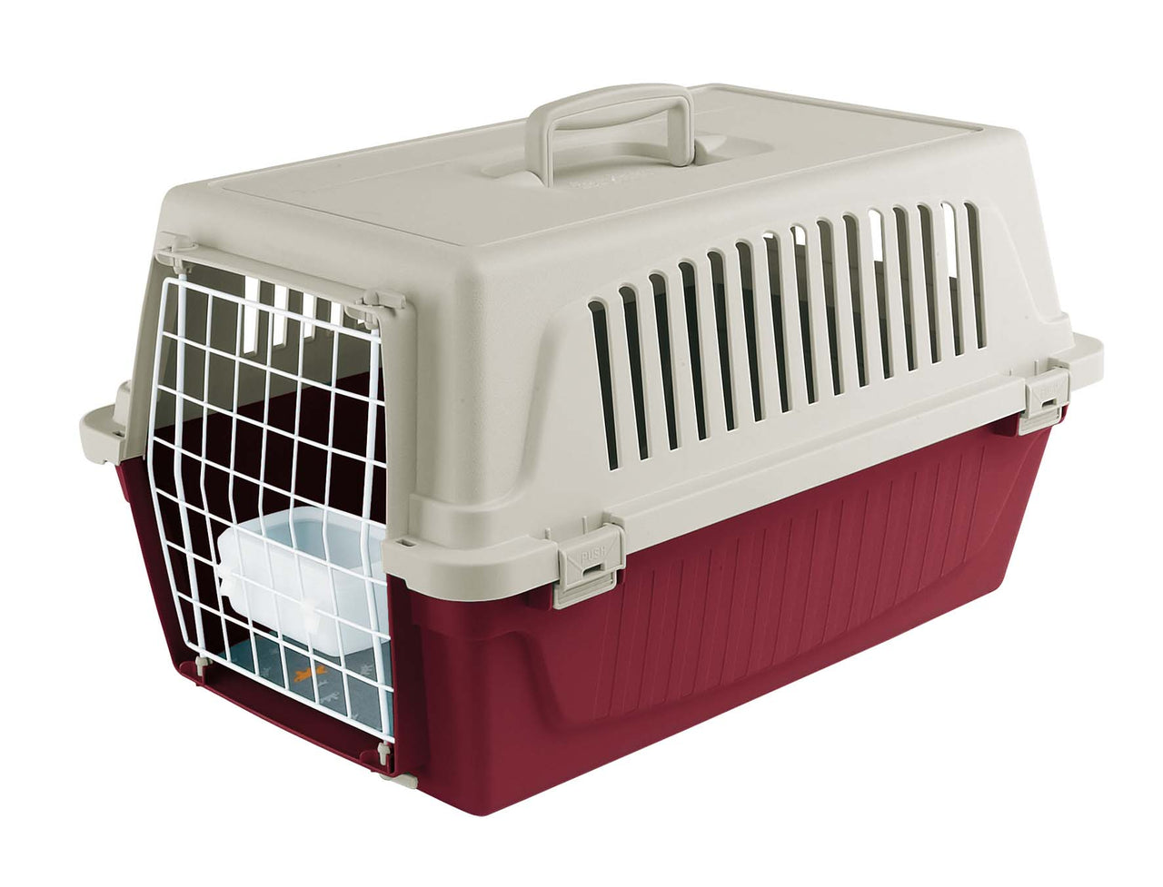 FERPLAST Cusca de transport Atlas 20 cu perna 58x37x32cm, diferite culori