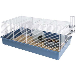 FERPLAST Cusca pentru hamsteri CRICETI 11, gratii albe 58x31x23cm