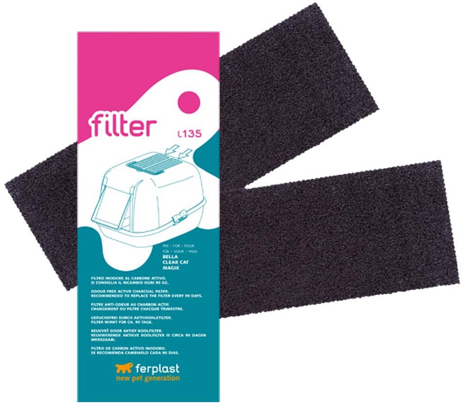 FERPLAST Filtru de schimb pentru litiera inchisa 20x0,2xH7cm