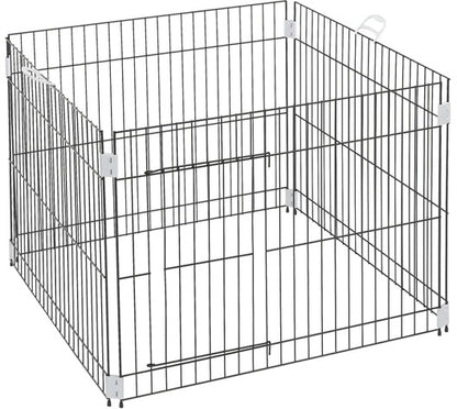 FERPLAST Gard metalic pentru catelusi, cu 4 elemente, 80x80x62cm
