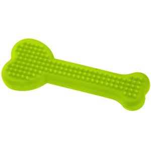FERPLAST Jucarie pt caini in forma de Os Dentitie, plastic, M,14x5,8x2cm,div cul