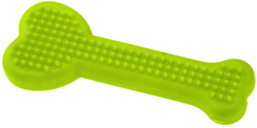 FERPLAST Jucarie pt caini in forma de Os Dentitie, plastic, M,14x5,8x2cm,div cul