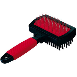 FERPLAST Perie dubla pentru caini si pisici, 17x10,5x5cm