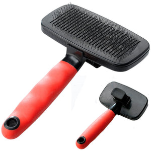 FERPLAST Perie pentru caini si pisici, cu peri din otel indoxidabil, 12,5x19cm