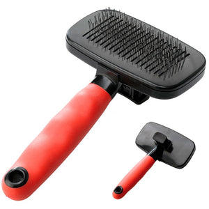 FERPLAST Perie pentru caini si pisici, cu peri din otel indoxidabil, 16,3x9,7cm 