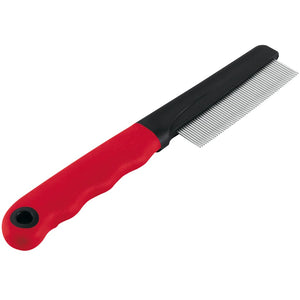 FERPLAST Pieptan pentru caini si pisici, cu maner din plastic, 20x1,6x3,5cm