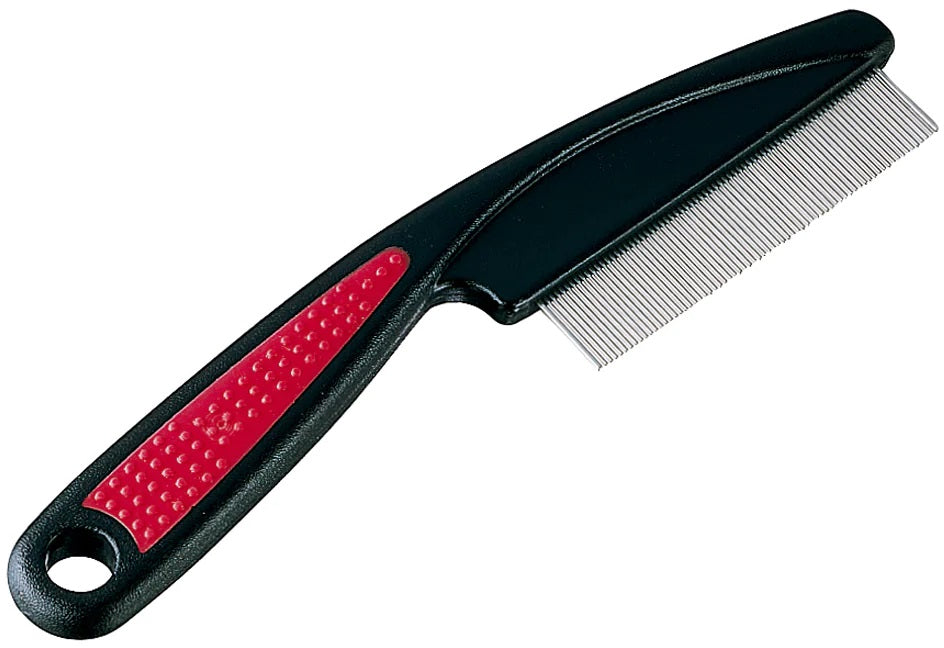 FERPLAST Pieptan pentru inlaturarea puricilor, cu maner din plastic, 15x1x4cm
