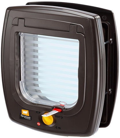 FERPLAST Usa Swing 11 sistem Paravant, dim. deschidere 21,8x25,5x9,6cm, Maro