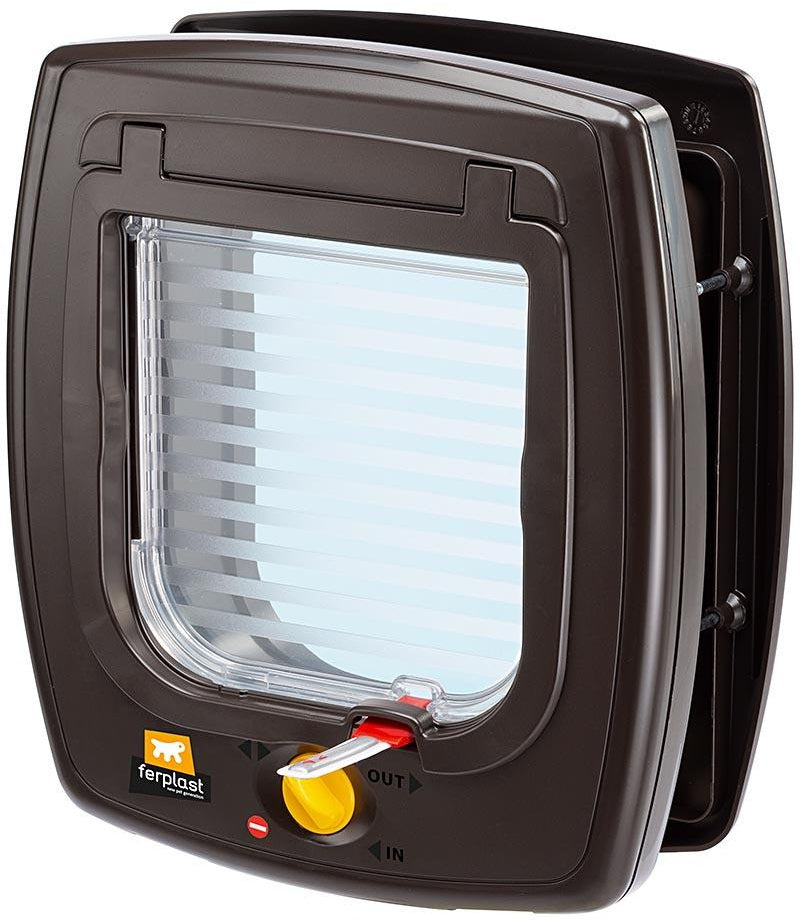 FERPLAST Usa Swing 11 sistem Paravant, dim. deschidere 21,8x25,5x9,6cm, Maro