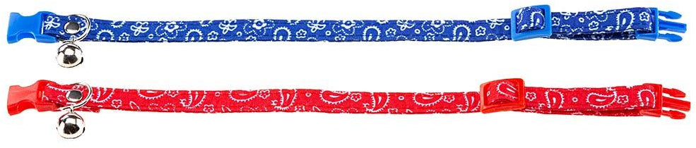 FERPLAST Zgarda pentru pisici HIPPIE, cu clopotel, 20-30x1cm, diverse culori