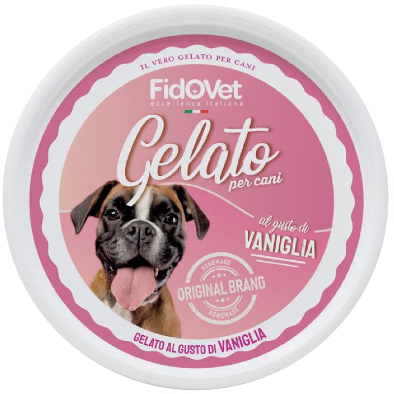 FIDOVET Inghetata pentru caini, cu aroma de vanilie 40g