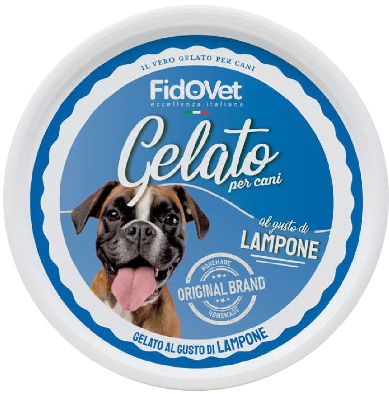 FIDOVET Inghetata pentru caini, cu aroma de zmeura 40g 