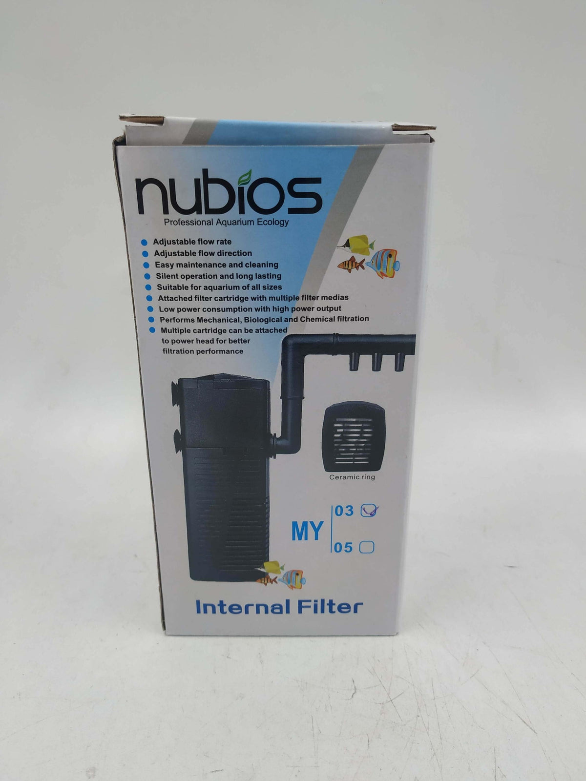 Filtru intern pentru acvariu Nubios 5W 450L-H MY-05 - Animax