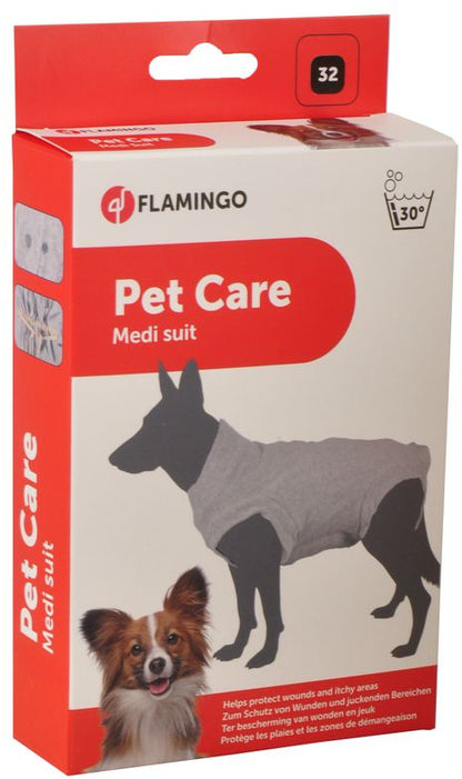 FLAMINGO Body protector postoperator, cu capse, 32cm