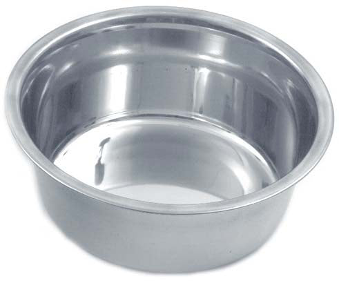 FLAMINGO Bol din otel inoxidabil pentru caini, 1600ml, diametru 21cm