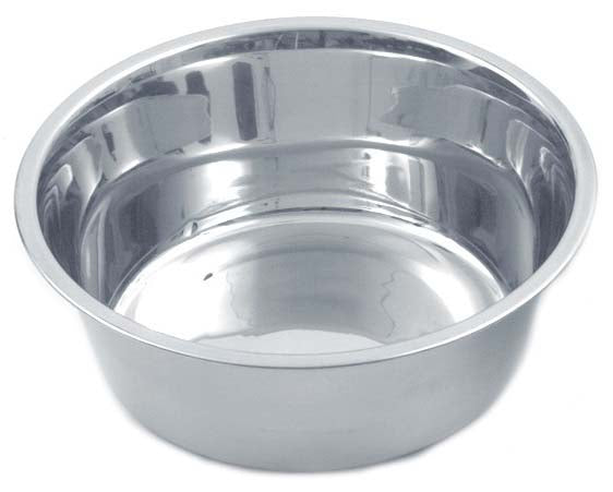 FLAMINGO Bol din otel inoxidabil pentru caini, 2500ml, diametru 25cm