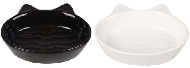 FLAMINGO Bol pentru pisici Gizmo, din ceramica, 170ml, diam. 13cm