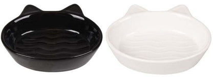 FLAMINGO Bol pentru pisici Gizmo, din ceramica, 170ml, diam. 13cm