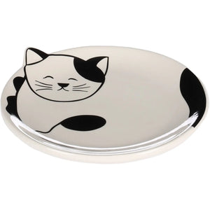 FLAMINGO Farfurie pentru pisici, din ceramica, model Pisica, 80 ml 