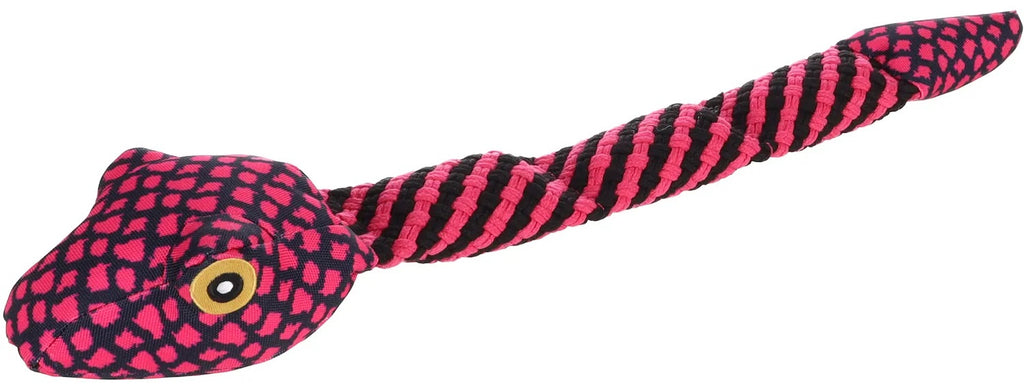 FLAMINGO Jucărie pentru câini, cu frânghie, Şarpe, 60cm - Maxi-Pet.ro