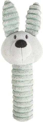 FLAMINGO Jucarie pentru caini, Iepuras cu bat, din plus, verde menta, 27cm