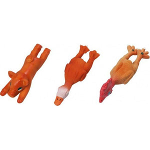 FLAMINGO Jucarie pentru caini Animale din latex, diverse modele 13x4x4cm