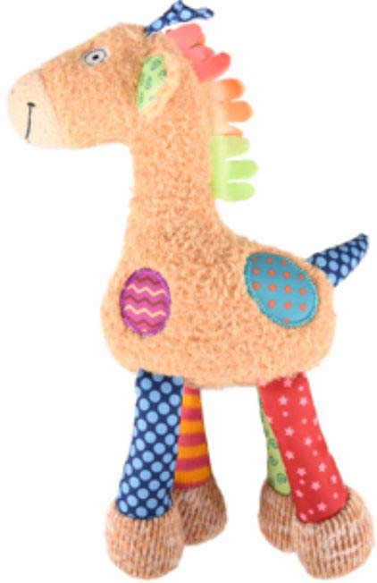FLAMINGO Jucarie pentru caini Girafa Cheery din plus 30cm
