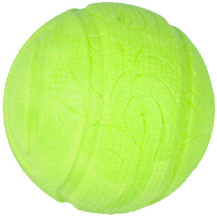 FLAMINGO Jucarie pentru caini Minge Dina cu aroma de menta 7cm