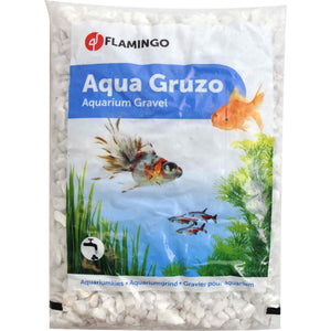 FLAMINGO Pietris  pentru acvarii, 1kg, Alb