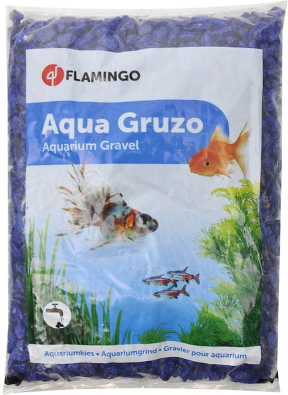 FLAMINGO Pietris  pentru acvarii, 1kg, Albastru Neon