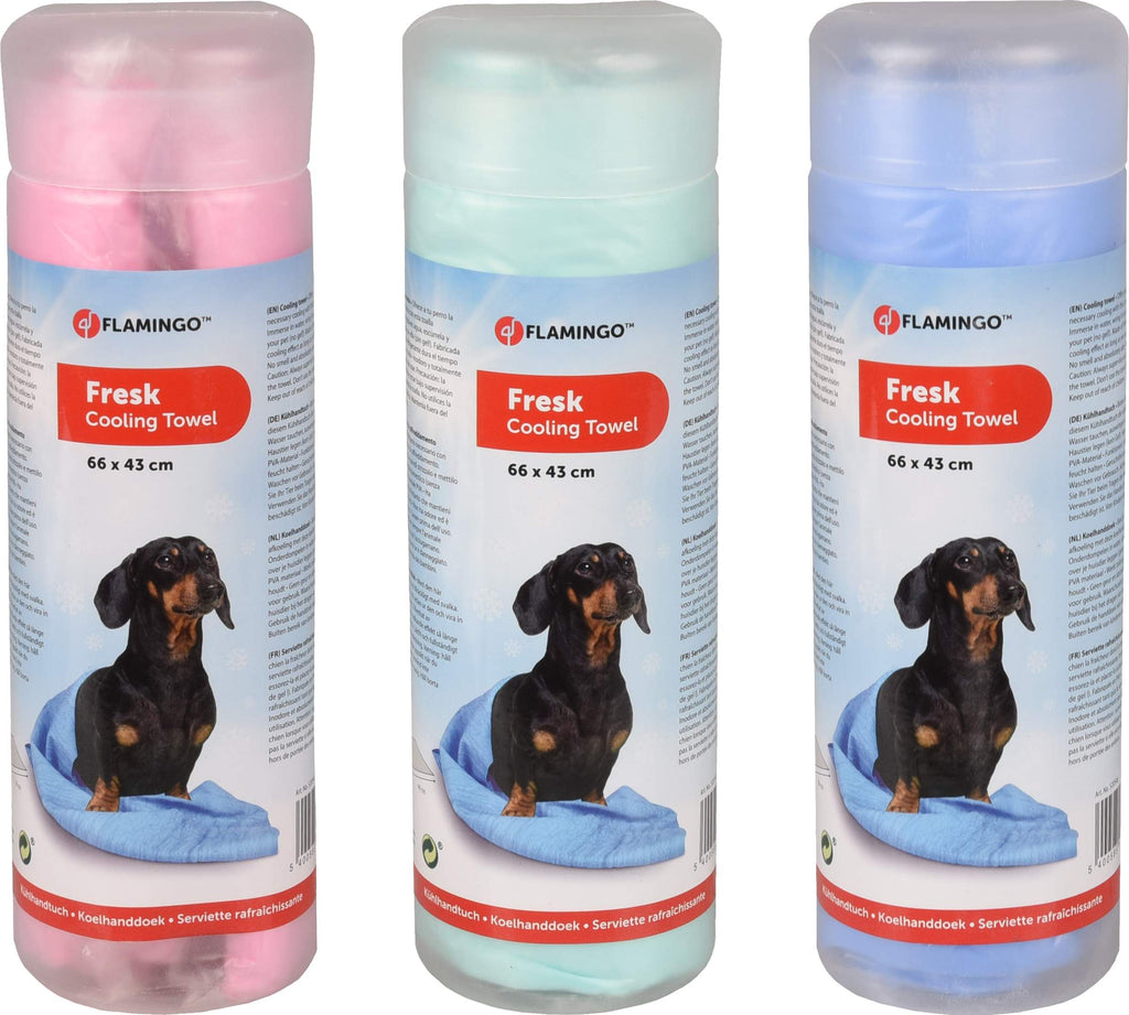 FLAMINGO Prosop răcoritor FRESK pentru câini, 66x43cm, diverse culori - Maxi-Pet.ro