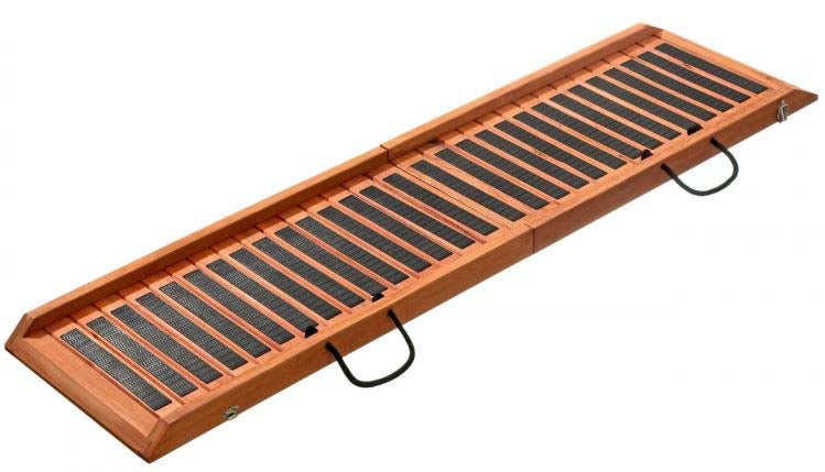 FLAMINGO Rampa pliabila pentru caini pentru urcare in masina 120x30x6cm