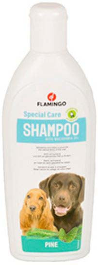 FLAMINGO Şampon cu extract de pin şi ulei de macadamia 300ml - Maxi-Pet.ro