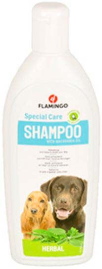 FLAMINGO Şampon cu extract de urzică şi ulei de macadamia 300ml - Maxi-Pet.ro