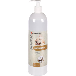FLAMINGO Sampon cu Ulei din Nuca de Cocos, pentru blana catifelata 1L
