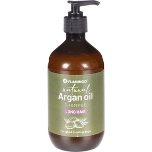 FLAMINGO Sampon Natural cu ulei de argan pentru blana lunga 500ml