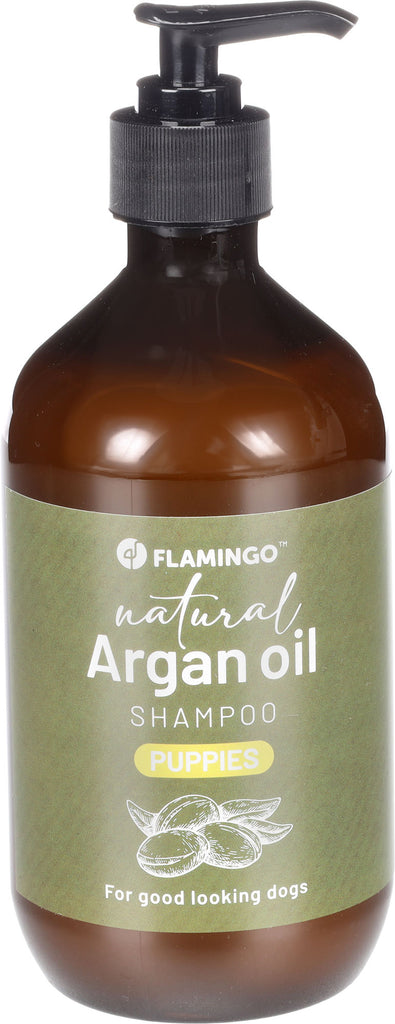 FLAMINGO Sampon Natural cu ulei de argan pentru catelusi 500ml