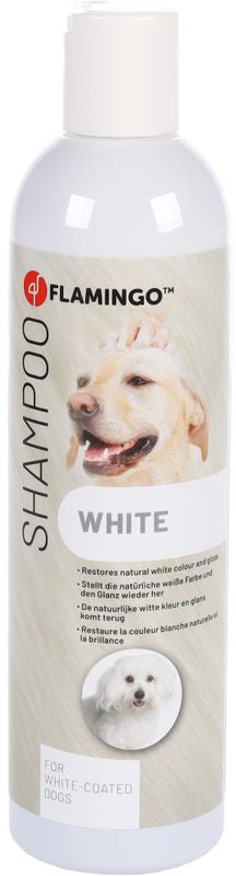 FLAMINGO Şampon pentru câini cu blană albă 300ml - Maxi-Pet.ro