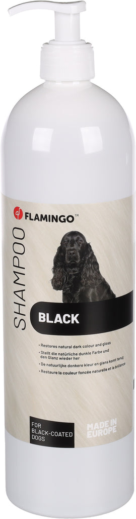 FLAMINGO Sampon pentru caini cu blana neagra 1L
