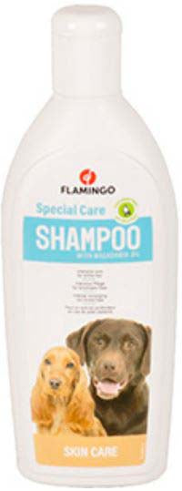 FLAMINGO Şampon Skin Care pentru piele sensibilă, cu ulei de macadamia 300ml - Maxi-Pet.ro