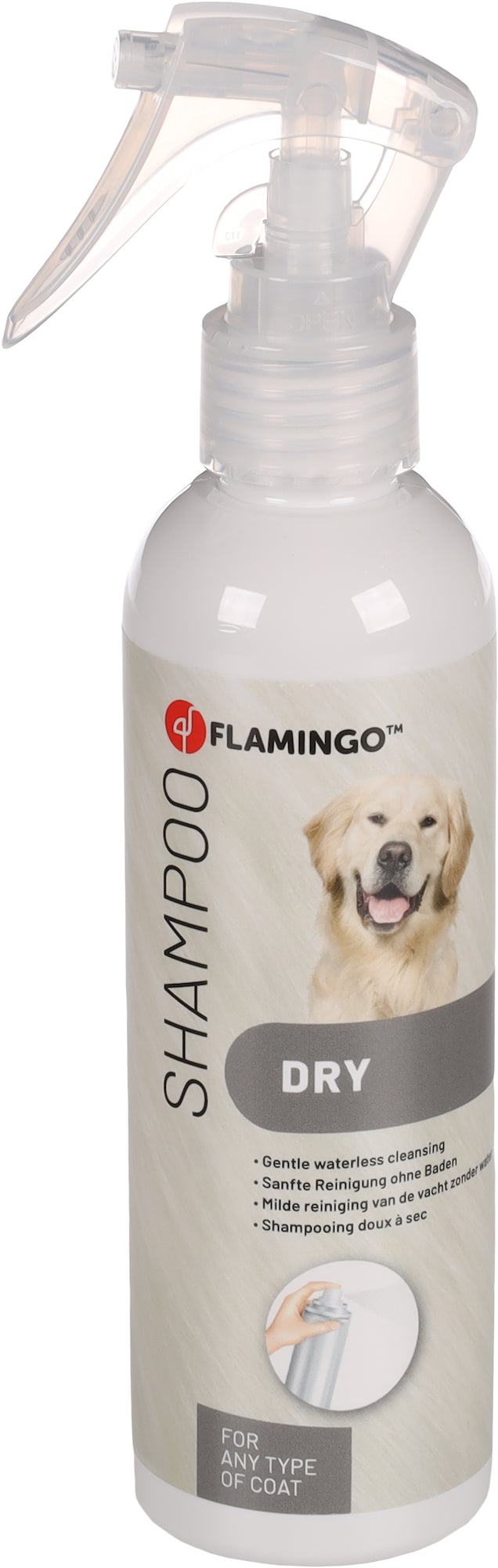 FLAMINGO Sampon spalare uscata pentru caini 200ml