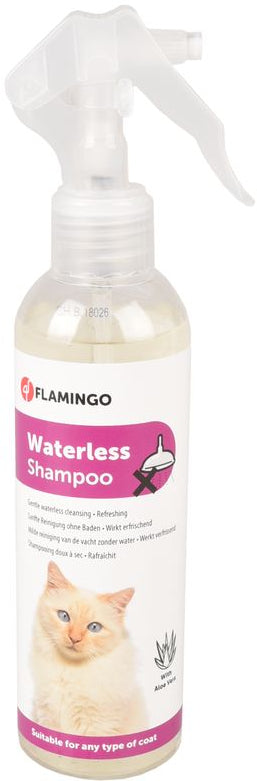 FLAMINGO Şampon spălare uscată pentru pisici 200ml - Maxi-Pet.ro